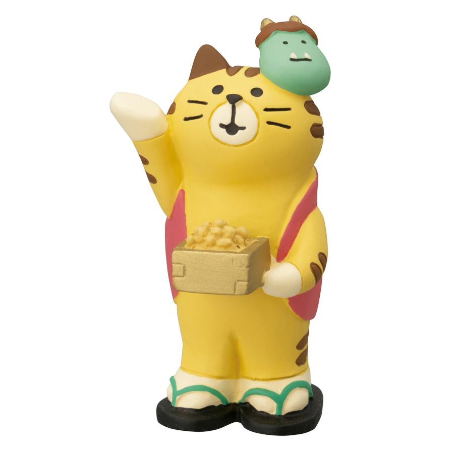 デコレ コンコンブル 節分 豆まきとら猫 ZFK-62009K DECOLE concombre