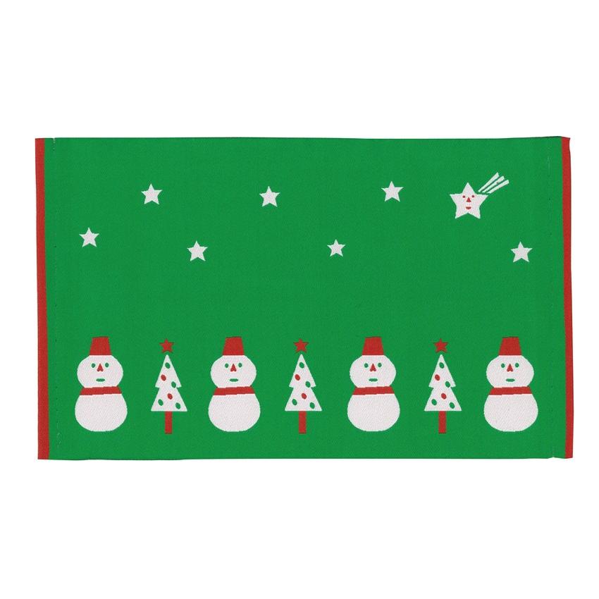 デコレ 雪だるまラグ スター クリスマス コンコンブル ZXS-74027