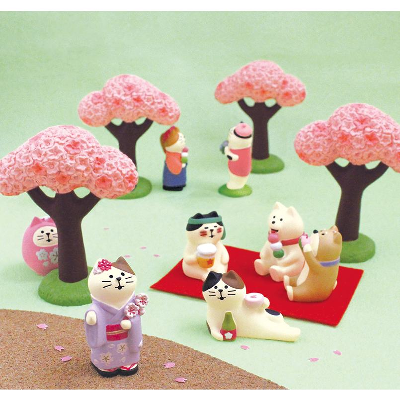 デコレ コンコンブル お花見 2021年新作 桜ソフトわんこ ZSA-79014 桜