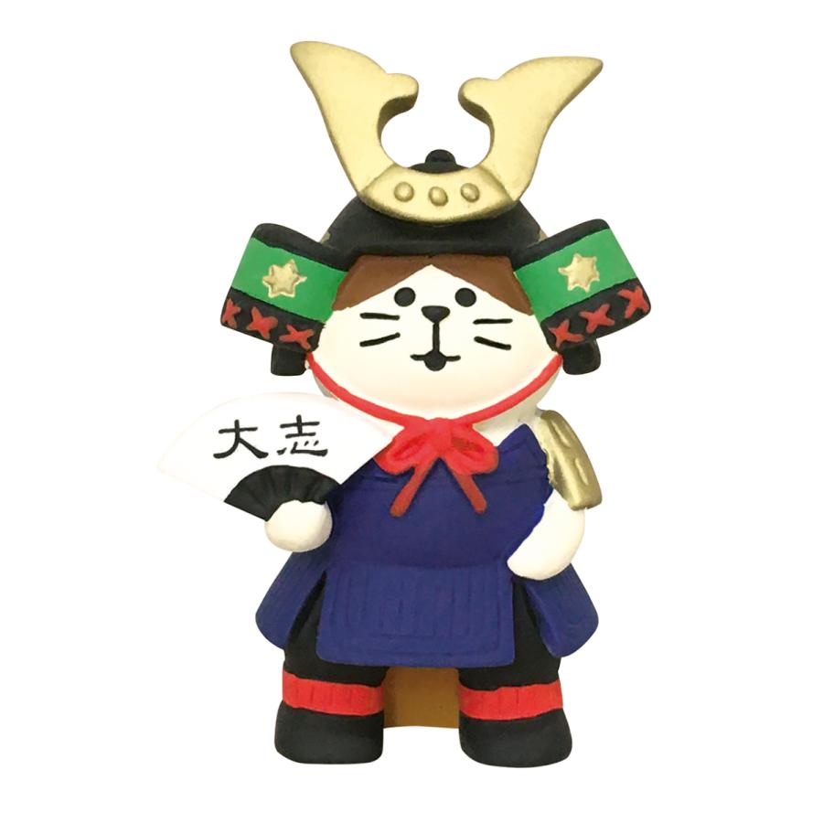 デコレ コンコンブル 五月飾り 猫将軍 ZTS-79632 五月人形 端午の節句  