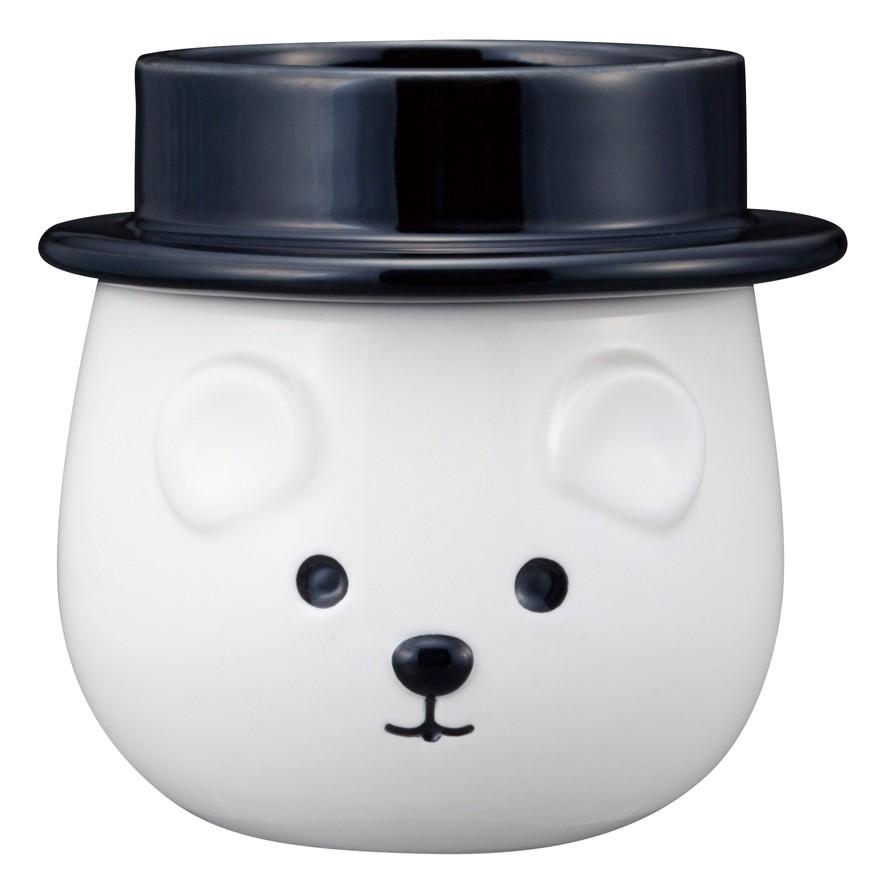 そば猪口 デコレ さらつきそば猪口 シロクマ DECOLE concombre delight