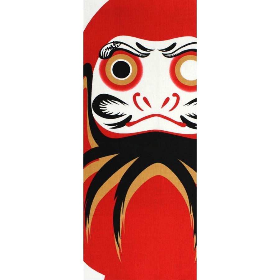 手ぬぐい 和柄 ねこ だるま 福招き猫 日本製 手拭い ヤギセイ クリック