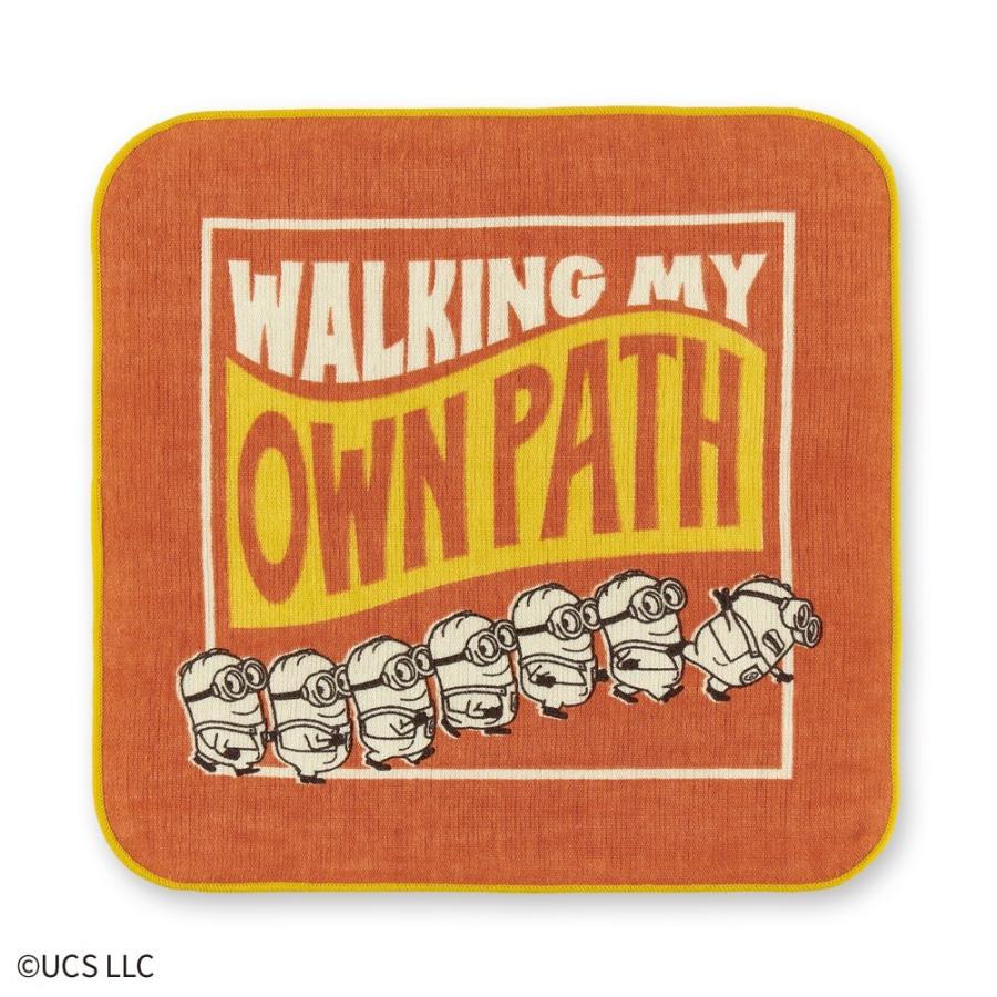 2022年 新作 ミニオン ガーゼパイルハンカチ デイブ＆ロゴ