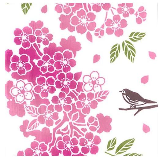 日本手ぬぐい 和柄 おしゃれ 萌芽桜 さくら 春柄 kenema 注染 手拭い