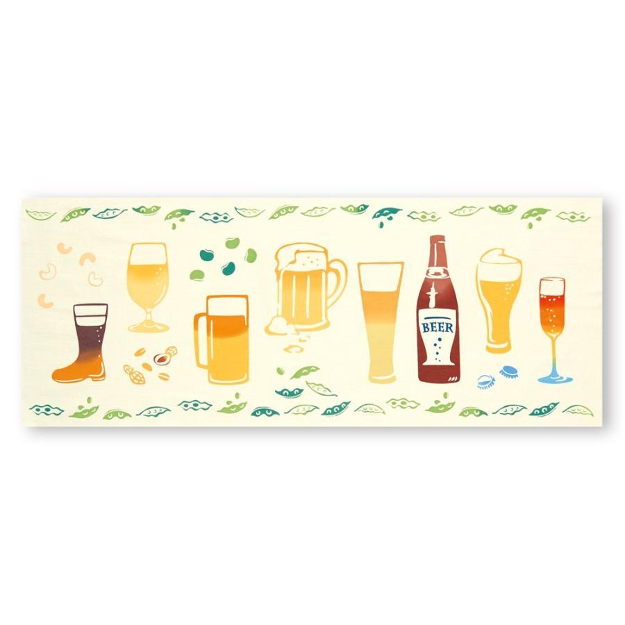日本手ぬぐい 和柄 おしゃれ ビール Kenema 夏 夏の食べ物 注染 手拭い ネコポス Delight 通販 Yahoo ショッピング
