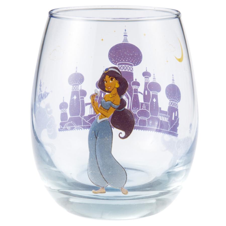 3dグラス ジャスミン プリンセス コップ ガラス 日本製 ディズニー 丸い タンブラー 330ml Delight 通販 Yahoo ショッピング