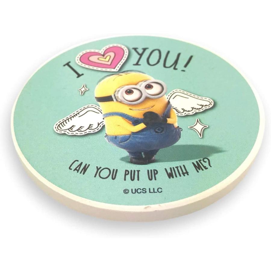 吸水コースター ミニオンズ スチュアート San3362 1 磁器製 コースター かわいい Delight 通販 Yahoo ショッピング