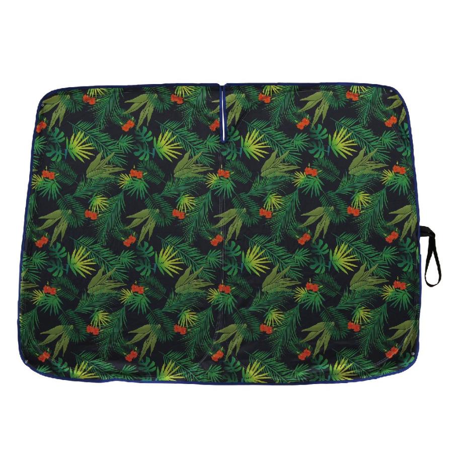 カーサンシェード おしゃれ くるりん折りたたみ 大型車用 日よけ SPICE