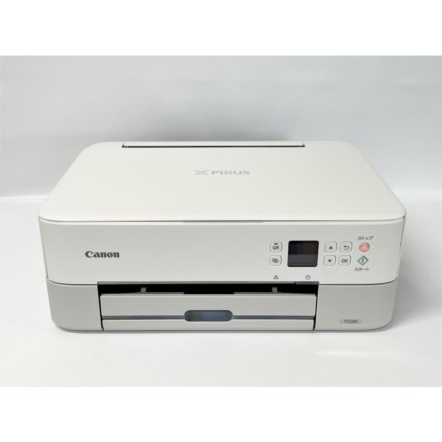 TS5330（ホワイト）】キヤノン インクジェット プリンター 複合機 