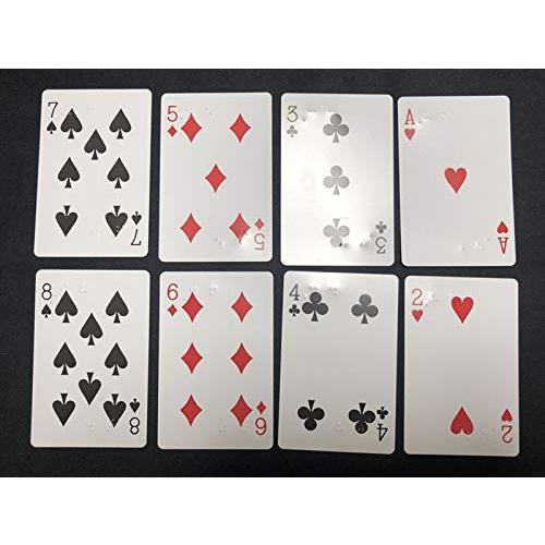 点字トランプ 点字付きトランプ トランプ 点字 トランプカード 視覚障害者 パラリンピック 教材 体験学習 おう l1009 デリゴー 通販 Yahoo ショッピング