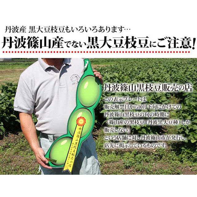枝豆 2025 丹波篠山 ブランド 黒枝豆 4kg 枝付き h-e4 もっちり 大粒