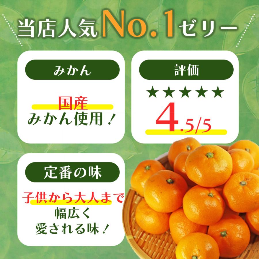 母の日 遅れてごめんね ギフト ゼリー まるごとみかんゼリー 12個