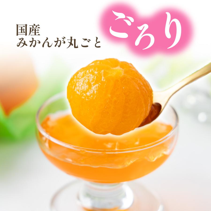 ゼリー ギフト まるごとみかんゼリー 12個 みかんゼリー 国産みかん