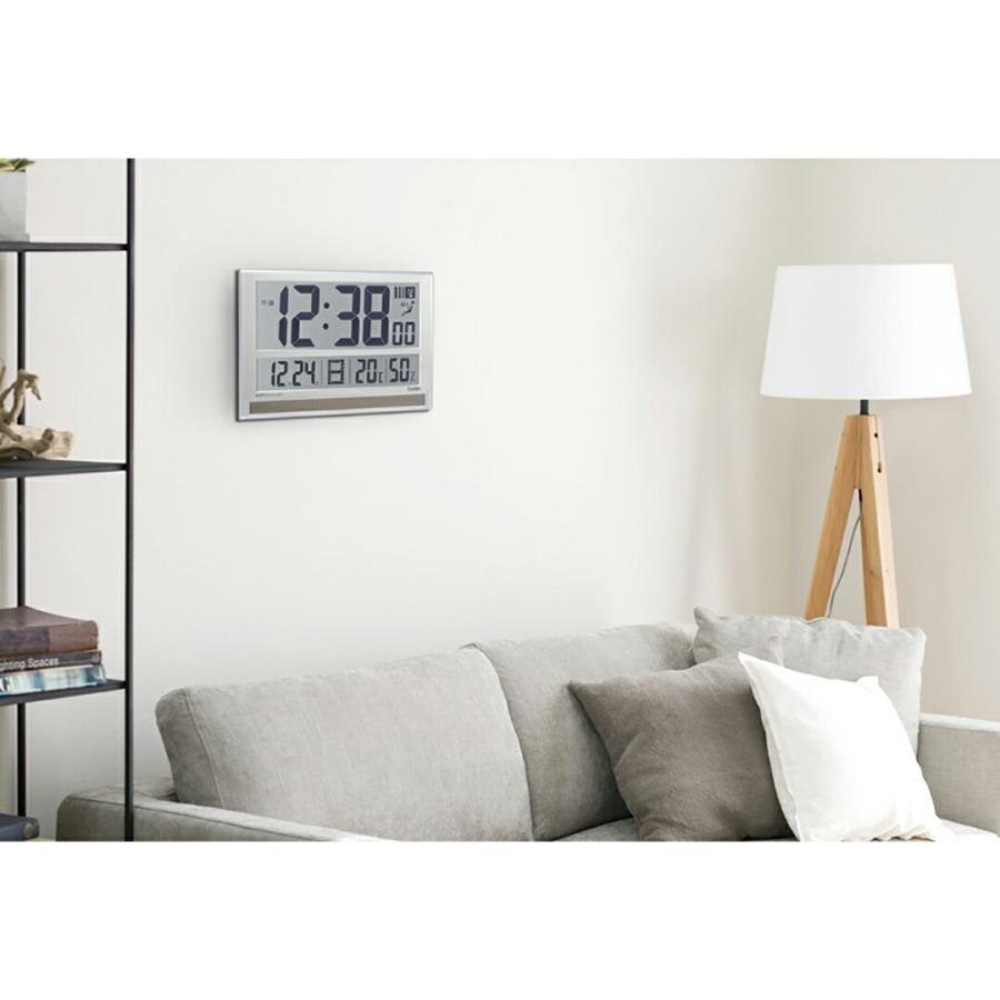 大型デジタル電波時計 タイムジェネラル 置掛兼用 ランデックス