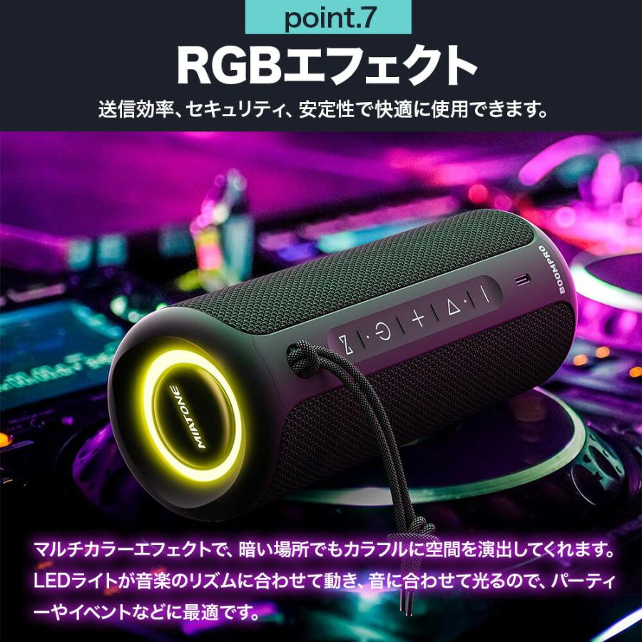 MIATONE　BOOMPRO ブルーテゥース　単独　スピーカー MIATONE BOOMPRO ブルーテゥース 単独 スピーカー Amazon.co.jp