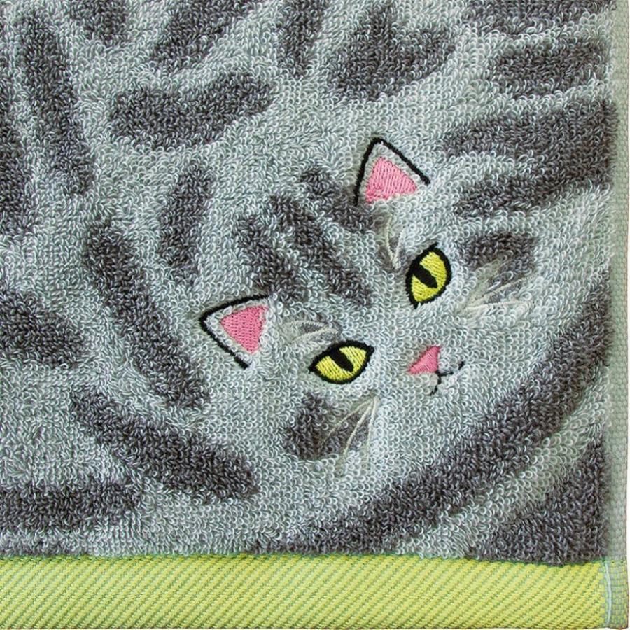 今治タオル（imabari towel） うちのこ にゃんこ シリーズ ロング