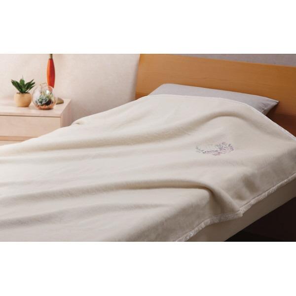 父の日 ギフト 泉州匠の彩 カシミヤ混ウール綿毛布 毛羽部分 SHW