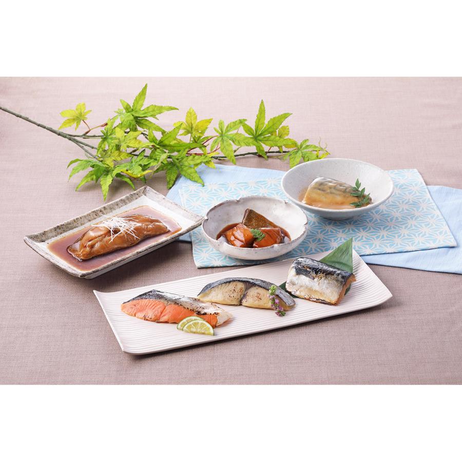 お歳暮 送料無料 東京 「なだ万」 料亭の焼魚・煮魚詰め合せ shk