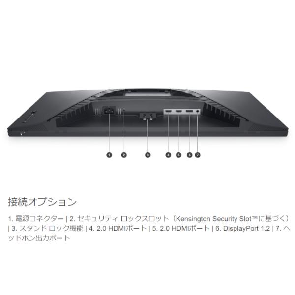 DELL モニター Dell G2723HN 27インチ FHD IPS 非光沢 USB HDMI DP 1ms 