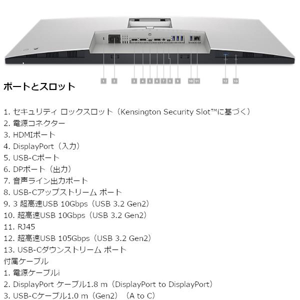 DELL モニター Dell U2723QE 27インチ 4K IPS 非光沢 USB-C HDMI DELL モニター Dell U2723QE 27インチ 4K IPS 非光沢 USB-C HDMI