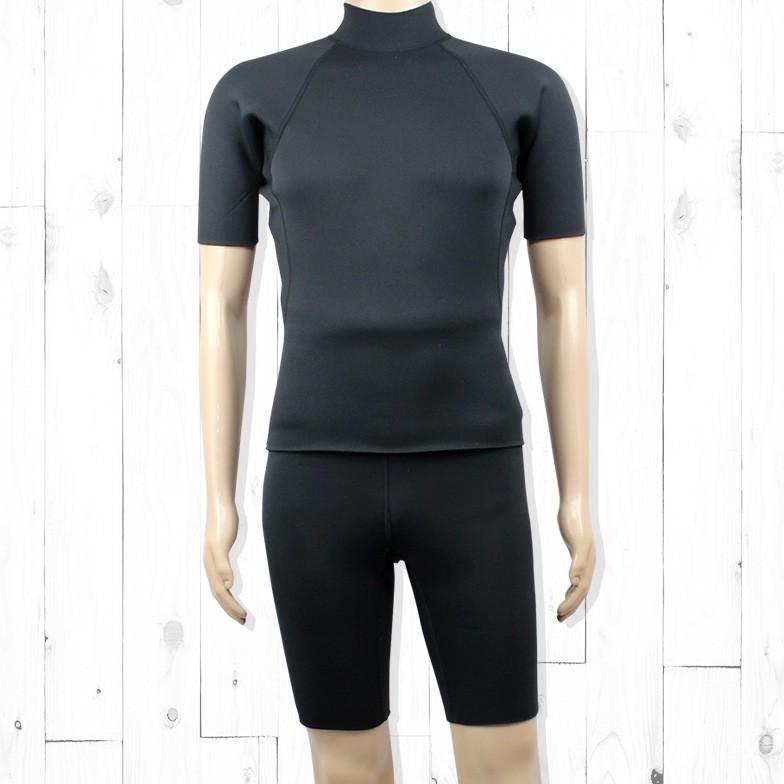 ウェットスーツ サーフィン インナー 上下セット 半袖+パンツ メンズ