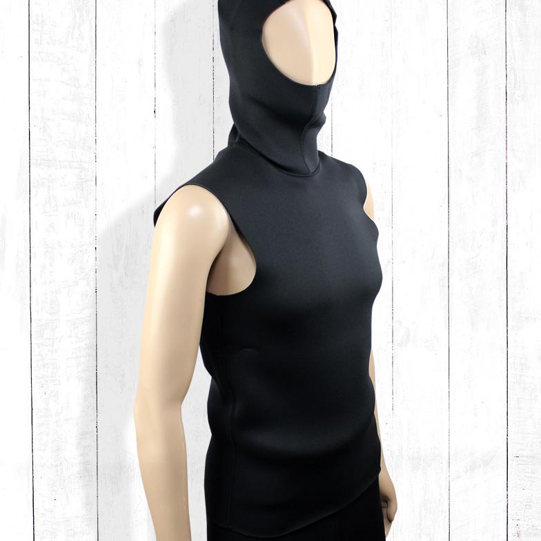 DELLING ウェットスーツ 保温インナー メンズ フード付きベスト