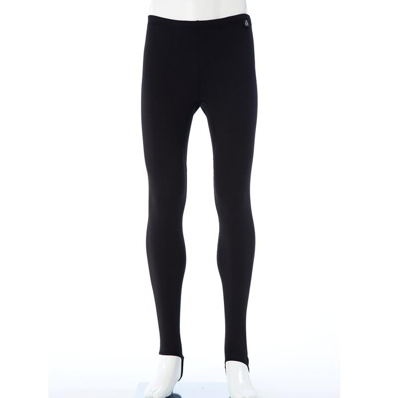 ヒートナノサイズ ロングパンツ メンズ ブラック／保温インナー レギンス トレンカ 抗菌 防臭 吸湿 速乾 蓄熱 発熱 防寒 冬 無地 日本製_15