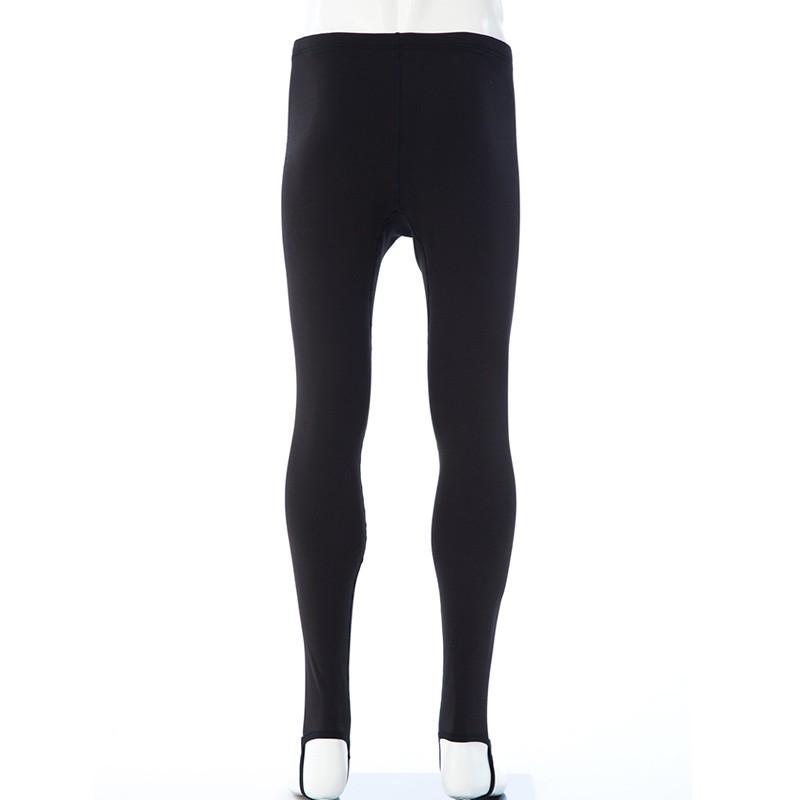 ヒートナノサイズ ロングパンツ メンズ ブラック／保温インナー