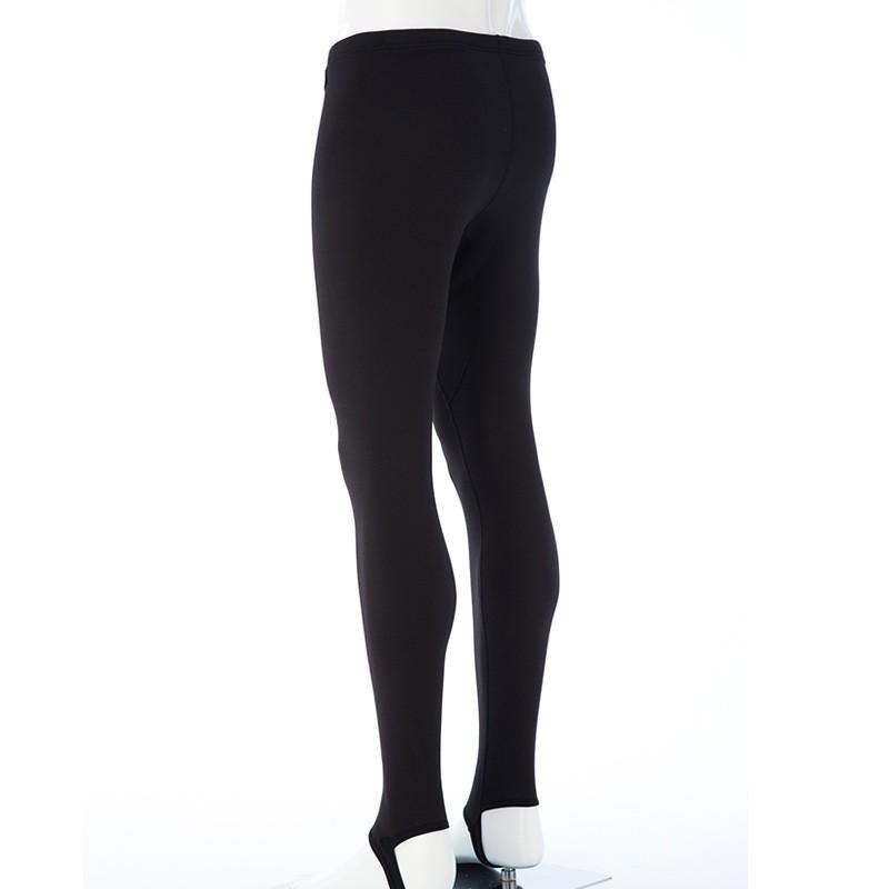 ヒートナノサイズ ロングパンツ メンズ ブラック／保温インナー レギンス トレンカ 抗菌 防臭 吸湿 速乾 蓄熱 発熱 防寒 冬 無地 日本製_18