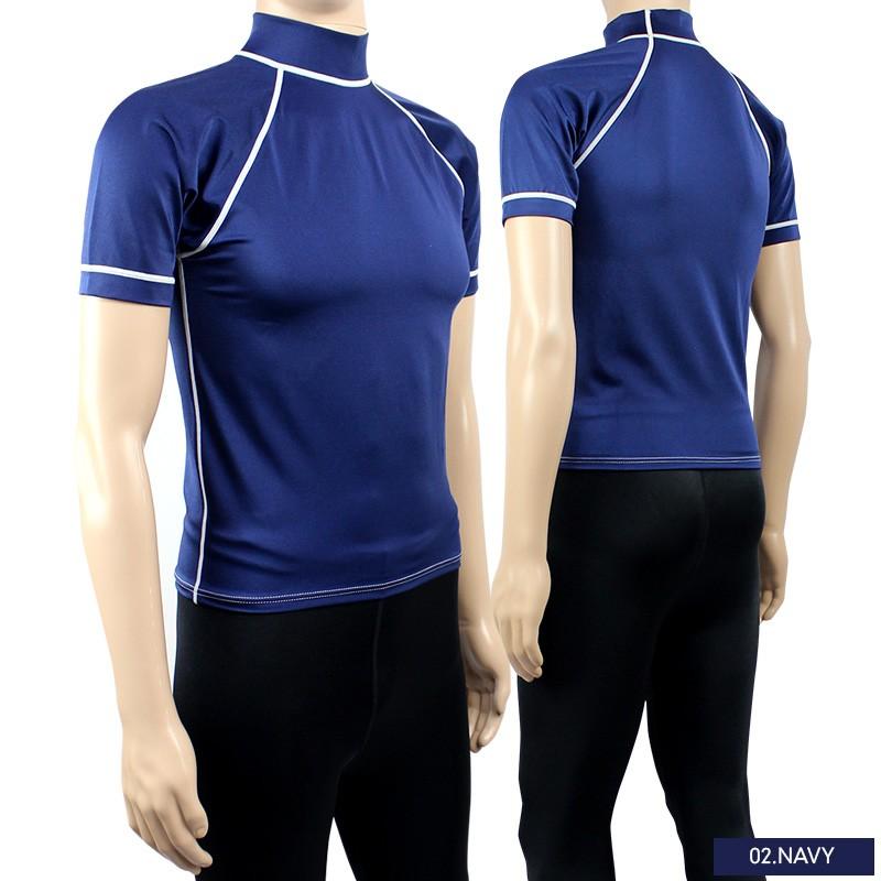 送料無料！ラッシュガード メンズ 半袖 日本製 UVカット 紫外線カット 日焼け防止 Tシャツ 水着 ウェットスーツ インナー 体型カバー スポーツ |  | 13