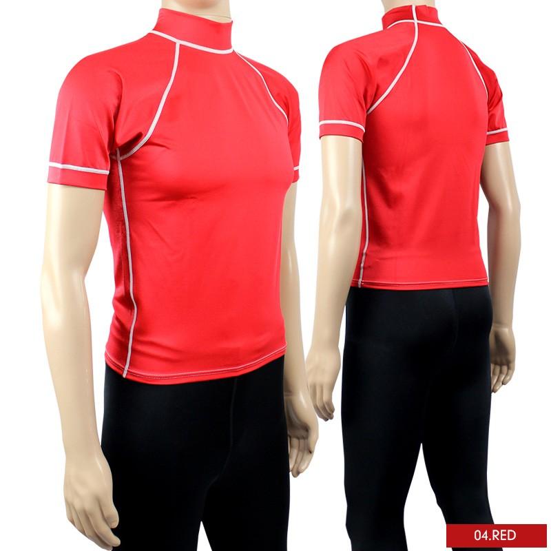 送料無料！ラッシュガード メンズ 半袖 日本製 UVカット 紫外線カット 日焼け防止 Tシャツ 水着 ウェットスーツ インナー 体型カバー スポーツ |  | 15