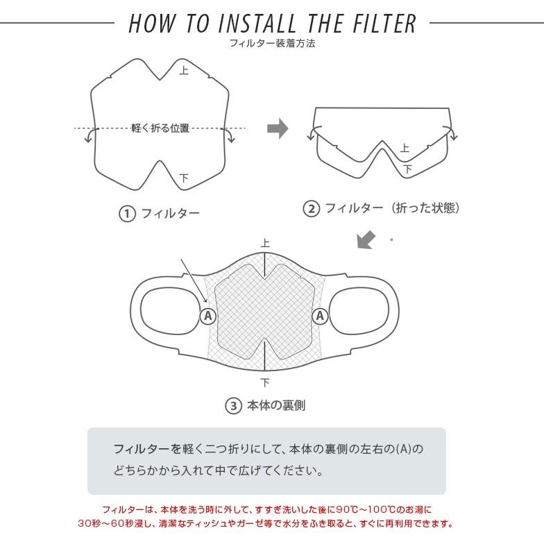 洗えるマスク 日本製 3枚セット フィルター付き 抗菌 立体マスク 国産マスク スポーツマスク 水着マスク 大きめ 小さめ 子供 男性 50回以上 テニス ゴルフ |  | 16