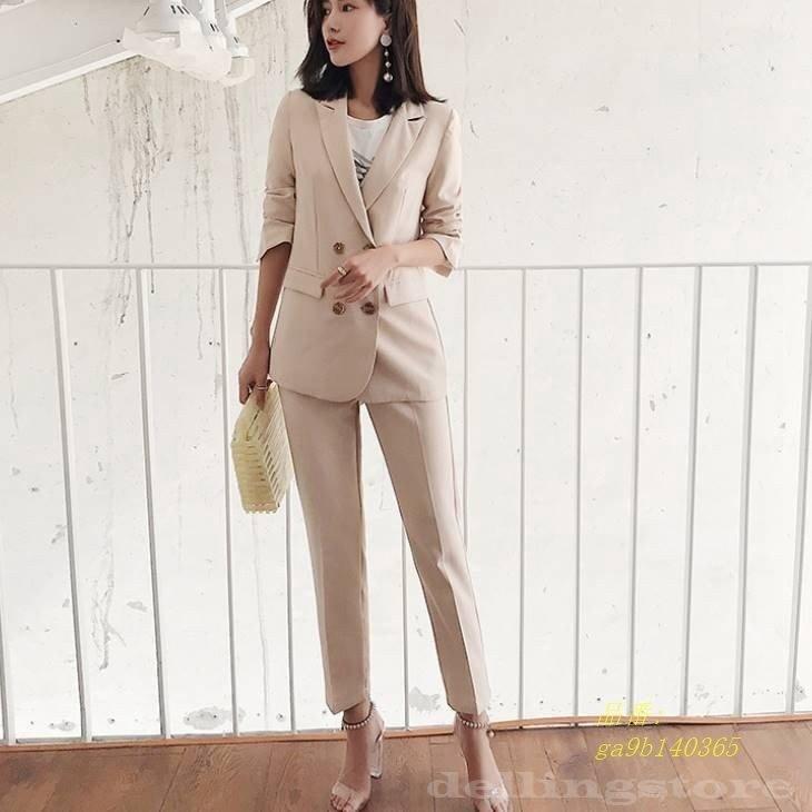入学式 ママ パンツスーツ 無地 母 卒業式 スーツ 入園式 おしゃれ フォーマルママスーツ 保護者 おすすめ 説明会 オフィスカジュアル 卒園式 ダブル レディース Deling 92zunsu デリングストア 通販 Yahoo ショッピング