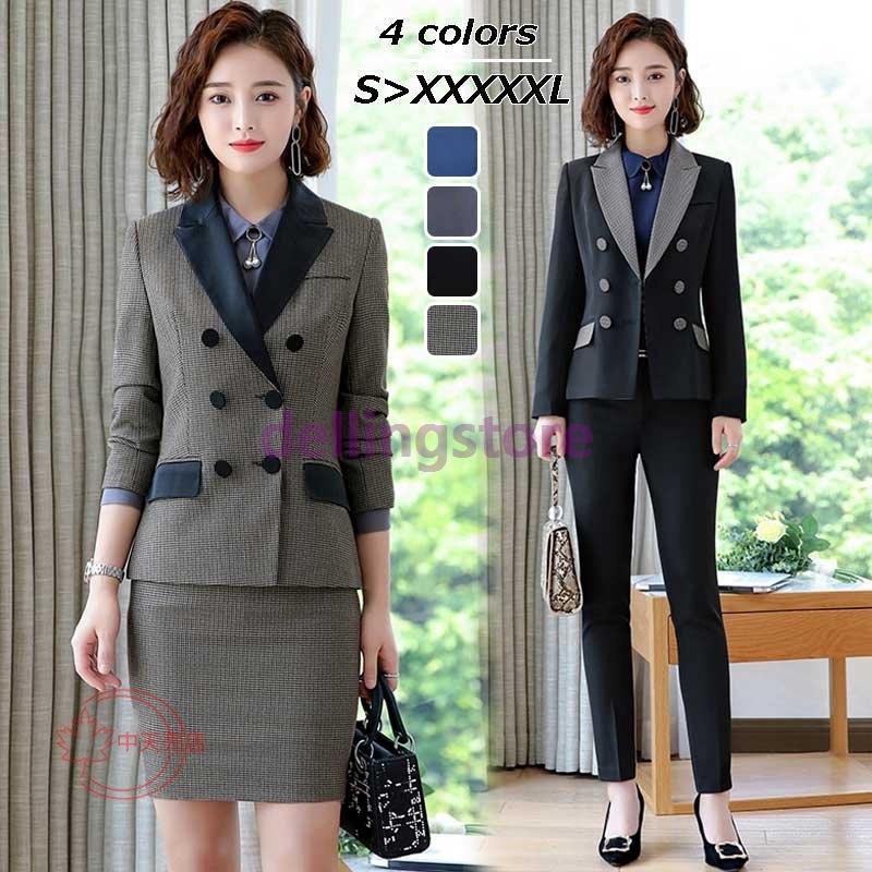 オンライン取扱店 スカートスーツ レディース ビジネスセット スカート ジャケット 大きいサイズ 通勤服 春秋服 代30代40代 オフィス フォーマル ミニスカート セレモニースーツ セール人気商品 Www Superavila Com