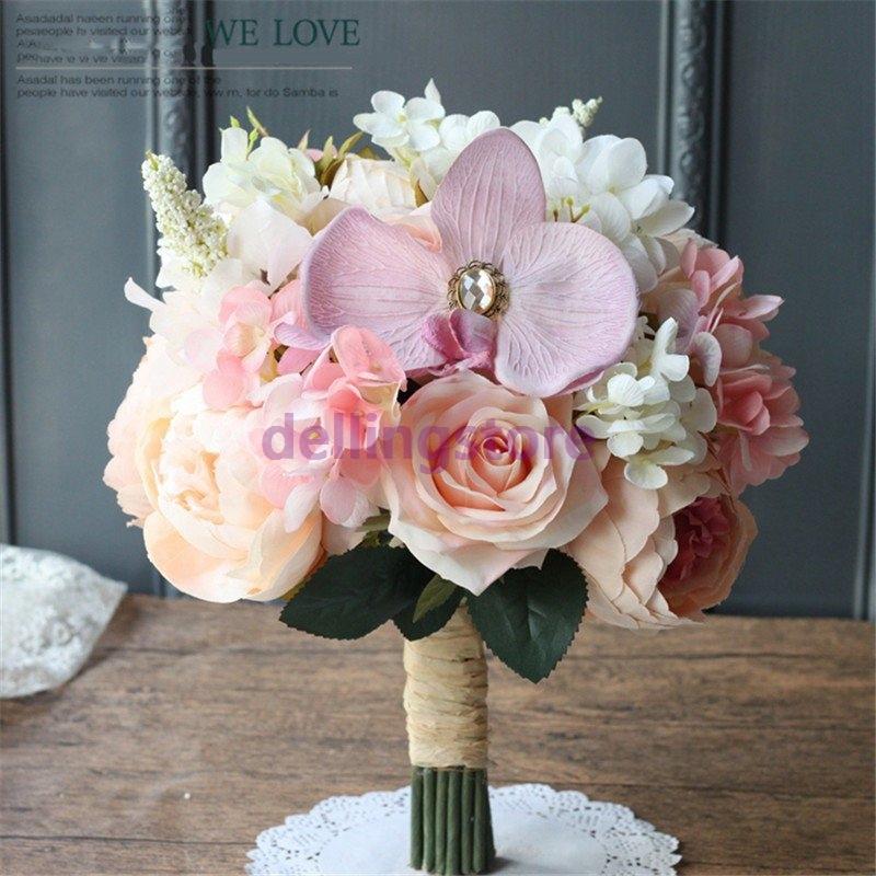 送料無料 ブーケ 花 ウエディングブーケ ウェディング用 ブライダルブーケ 花嫁 結婚式 花束 お誕生日 大人気 プレゼント 写真撮り 歓迎会 造花 手作り 披露宴 お祝い 国内最安値 Www Devjobs Loginhood Hu