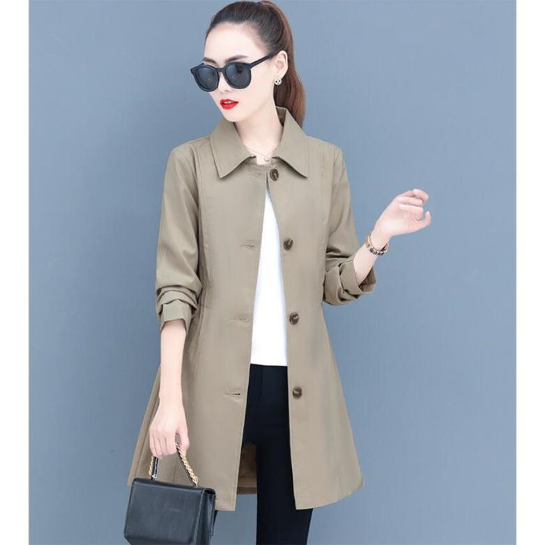 2022新発 ノーカラーコート レディース 秋冬 大人 ゆったり 韓国風