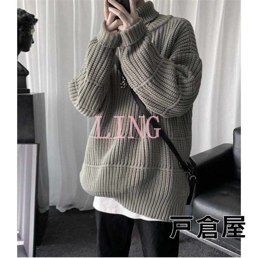 ニットセーター メンズ セーター クメンズ ジャケット 冬服 秋冬 インナー アウター 厚く 保温ト カジュアル 男性 長袖 シンプル 着まわし 品質保証