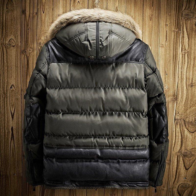 激安の メンズ 中綿ジャケット アウター 新作 冬 防風17年 防寒 厚手 綿入れ アウター フード付き ファー 毛皮 中綿ダウンジャケット コート メンズ ミリタリージャケット メンズ 中綿ジャケット 無地 フルジップ コート アウター