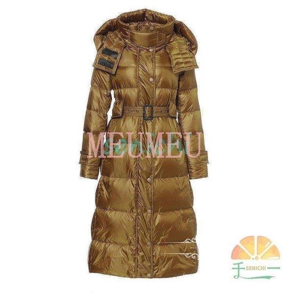 ダウンコート レディース 軽量 コート ロング丈 ダウンジャケット 大きいサイズ ダウン ロングコート 高級ダウン 冬服 無地 防寒 保温 暖かい フード付き cm ポリエステル