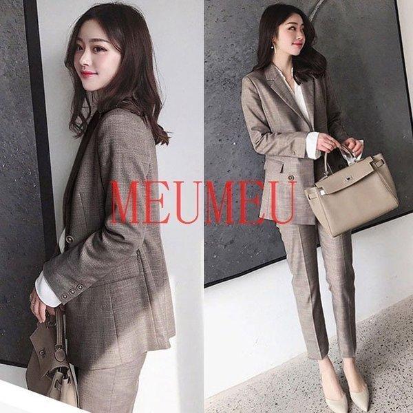 売れ筋ランキング 新品セール スーツ レディース オシャレ パンツスーツ フォーマル スーツ 通勤 Ol オフィス 30代 40代 2点セット スーツ 代 入学式 卒業式 おしゃれ 春秋 Meu 3033lehbs デリングストア 通販 Yahoo ショッピング セール価格 Www