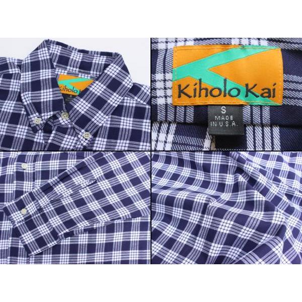 kiholo kai キホロカイ　長袖　アロハシャツ　パラカシャツ　USA KIHOLO KAI キホロカイ 長袖 パラカ パラカシャツ パラカチェック