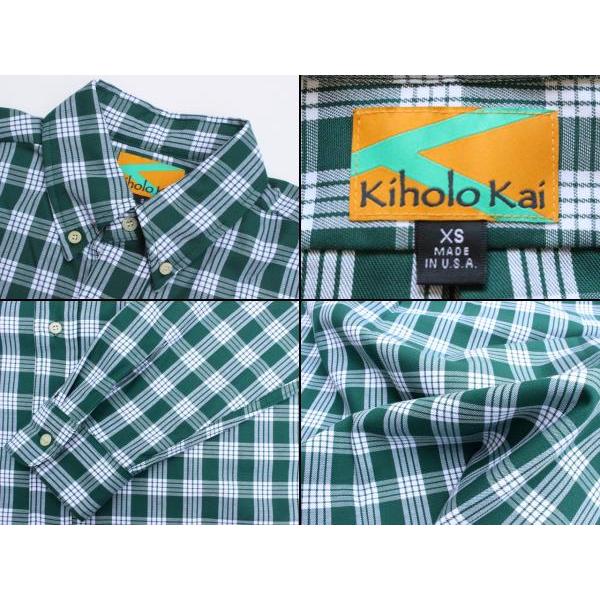 KIHOLO KAI キホロカイ 長袖 パラカ パラカシャツ パラカチェック