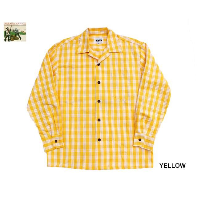 L/S PALAKA HAWAII パラカハワイ Palaka Shirts パラカシャツ ハワイ製