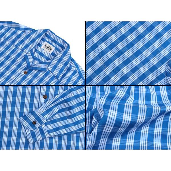 L/S PALAKA HAWAII パラカハワイ Palaka Shirts パラカシャツ ハワイ製
