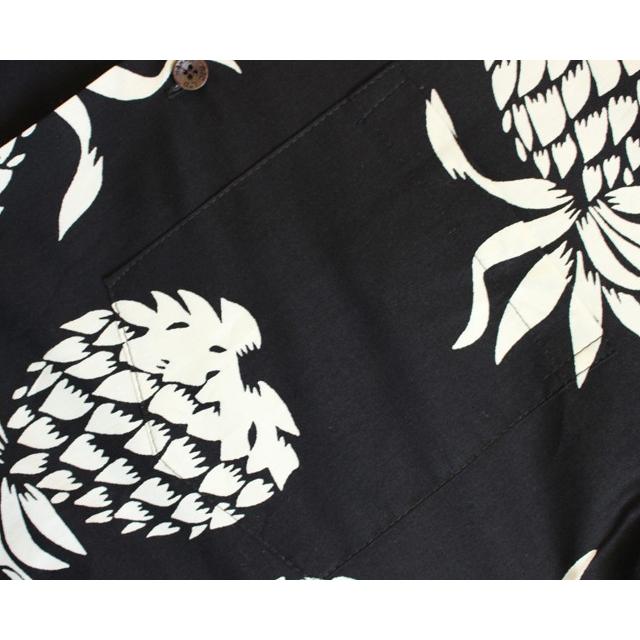 RJC アロハシャツ S ネイビー パイナップル柄 RJC アロハシャツ S ネイビー パイナップル柄 RJC アロハシャツ