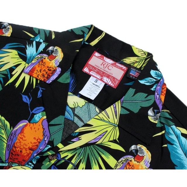 RJC ロバート・J・クランシー アロハシャツ オウム パロット 鳥 ハワイ