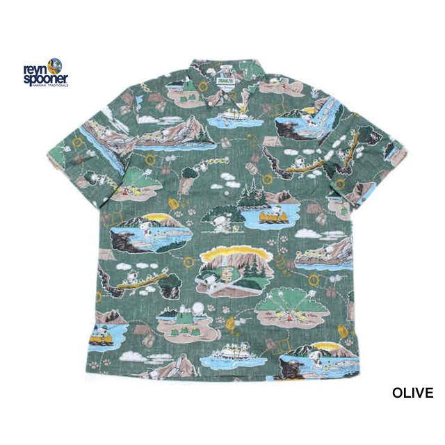PEANUTS×Reyn Spooner コラボ アロハシャツ A1 PEANUTS×Reyn Spooner コラボ アロハシャツ A1