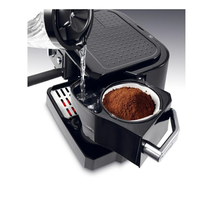 デロンギ コンビコーヒーメーカー [BCO410J-B] ブラック delonghi コーヒーメーカー エスプレッソマシン エスプレッソメーカー  コーヒー
