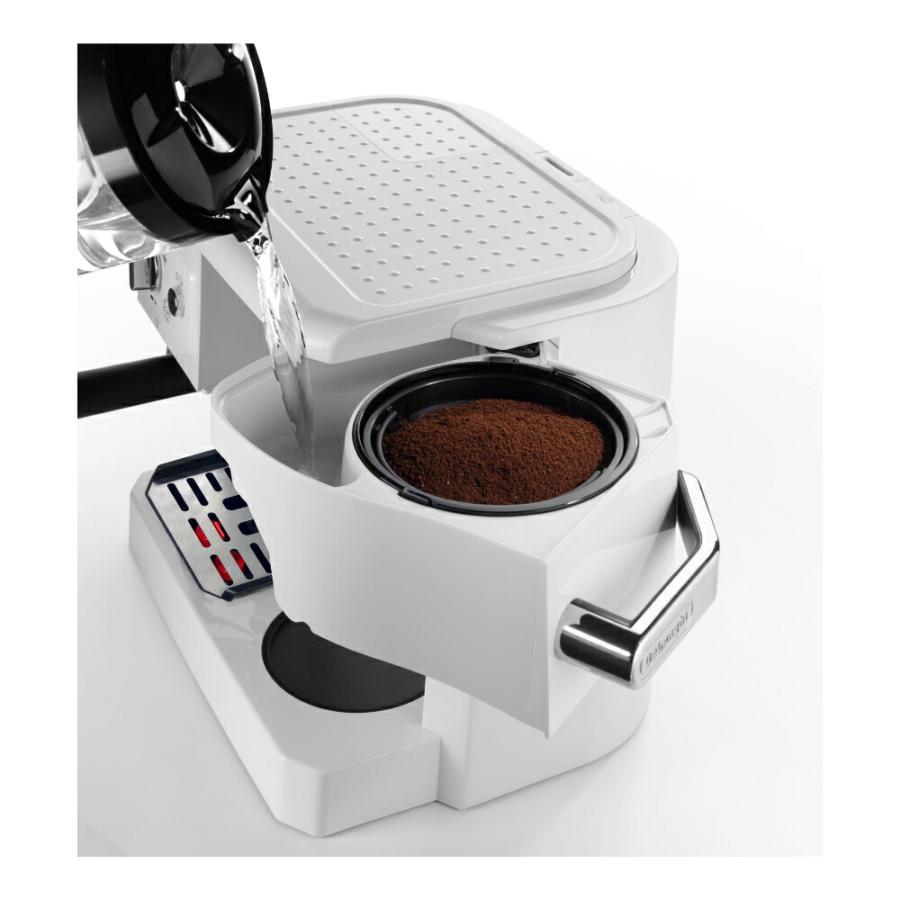 デロンギ コンビコーヒーメーカー [BCO410J-W] ホワイト delonghi 
