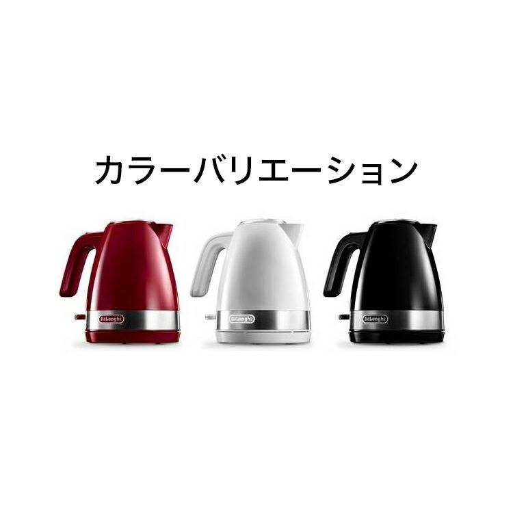 デロンギ（DeLonghi） アクティブ シリーズ 電気ケトル [KBLA1200J-R